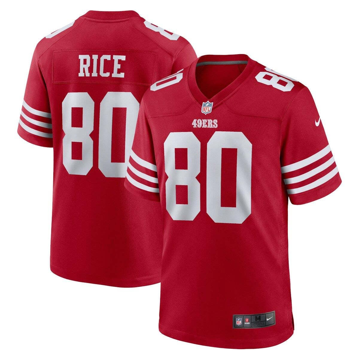 Nike Men's Nike Jerry Rice Scarlet San Francisco 49ers Retired