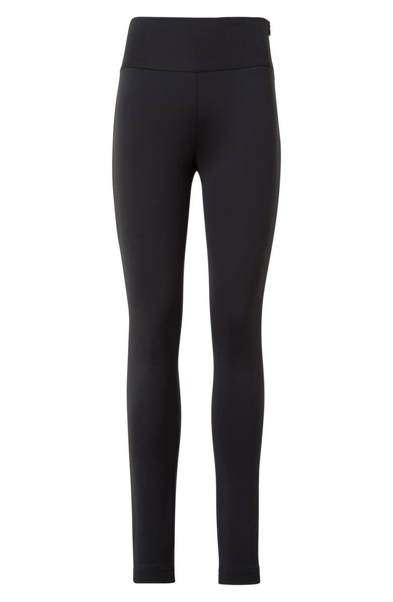 Akris punto Meva Stretch Leggings, Alternate, color, Black