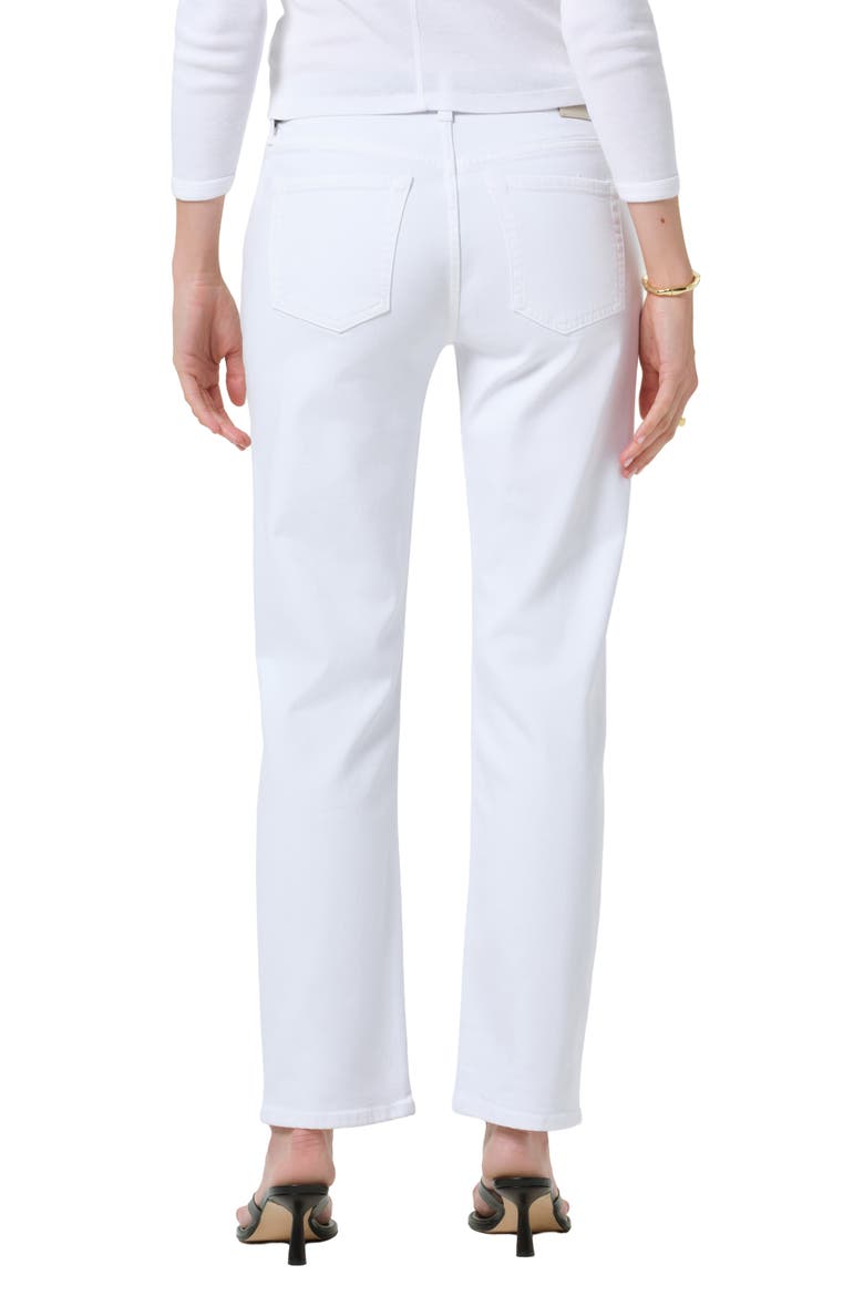 Anissa Straight Leg Jeans, Alternate, color, BON BON WHITE