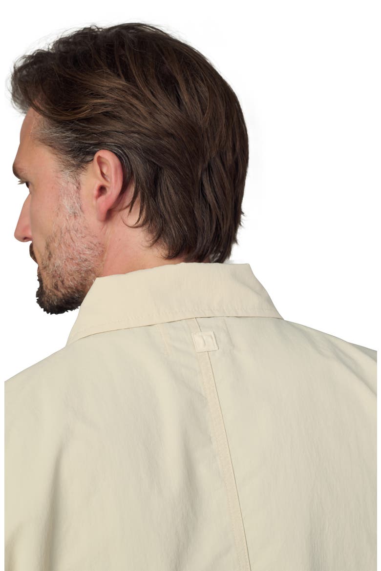 Modern Utilitarian Water Resistant Nylon Jacket, Alternate, color, SUMMER SAND