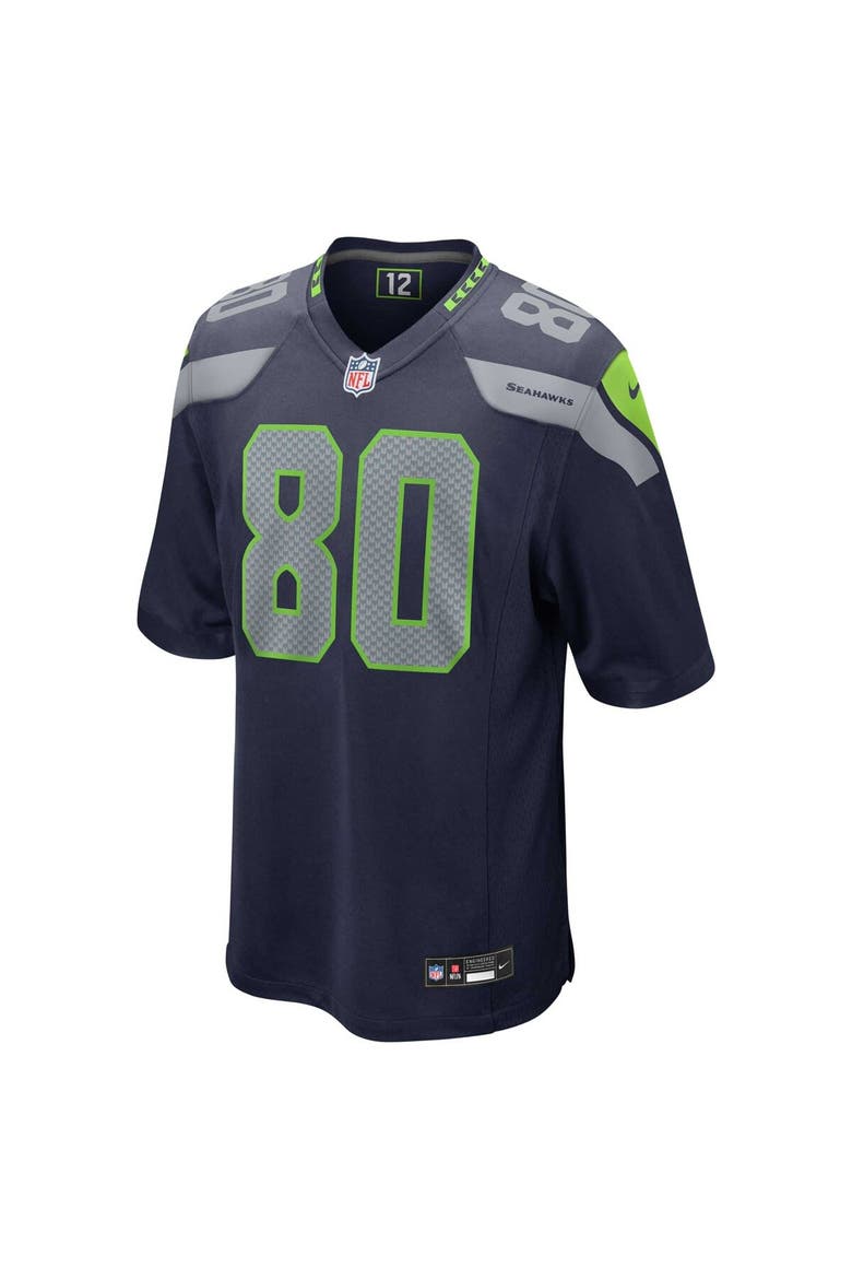 Men's Nike Steve Largent College Navy Seattle Seahawks Retired Player Game Jersey, Alternate, color, Navy