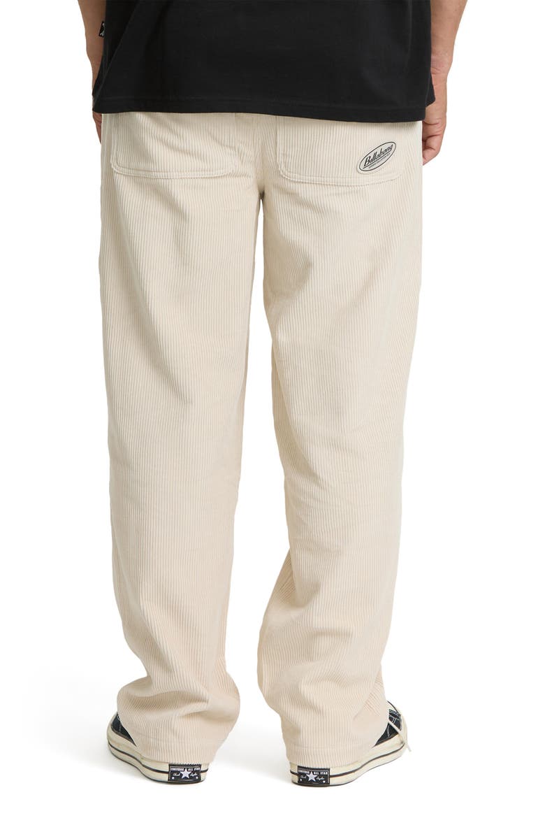 Garage Loose Fit Cotton Corduroy 5-Pocket Pants, Alternate, color, OATMEAL