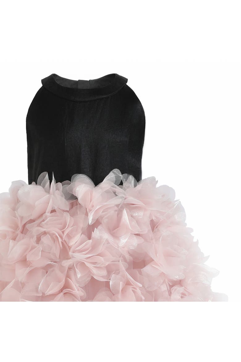Valentina Tulle Bow Gown, Alternate, color, Pink