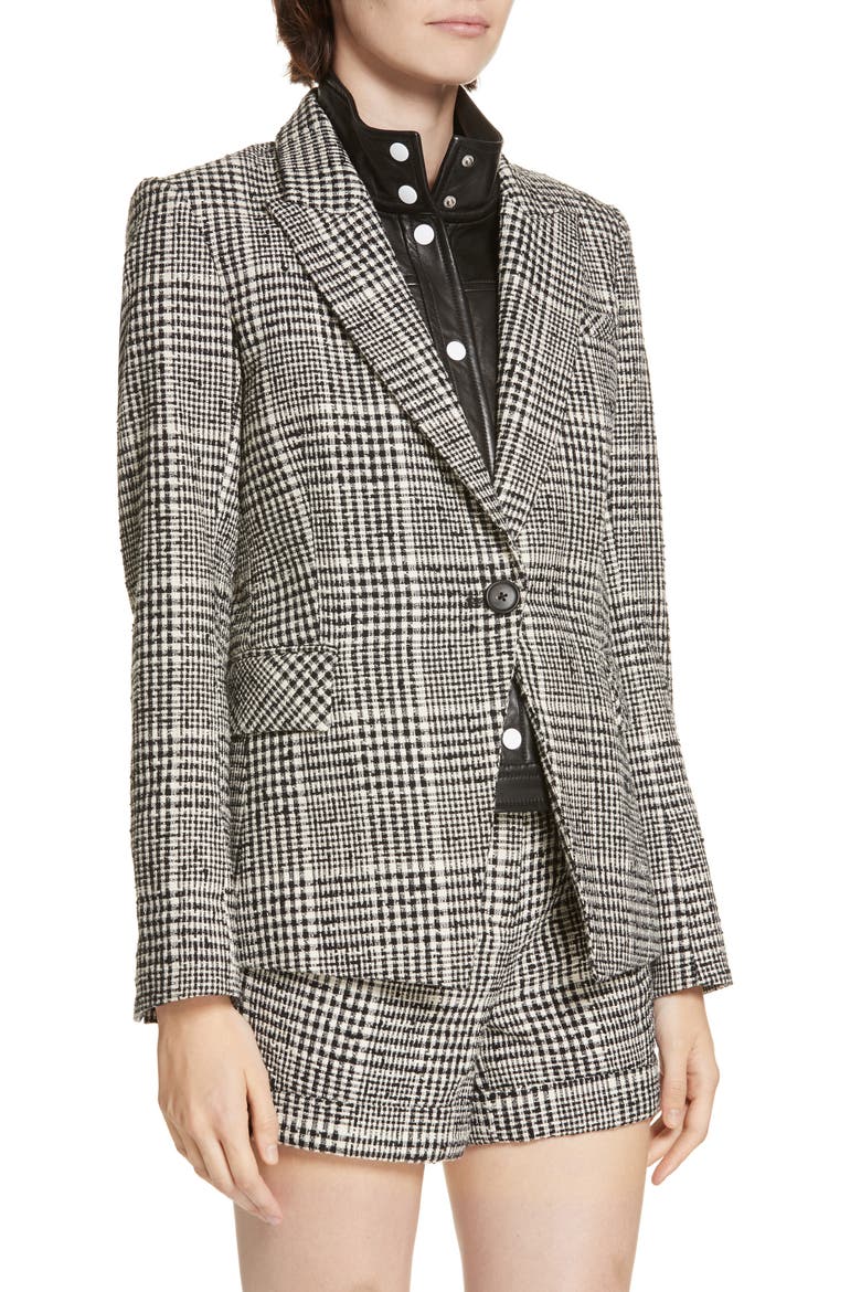 Rhett Dickey Jacket, Alternate, color, BLACK/ WHITE