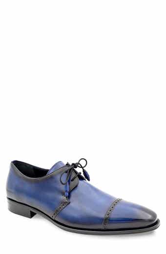 2-Eyelet Cap Toe Leather Derby
