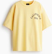 H&M Oversized Fit Boxy-style T-shirt