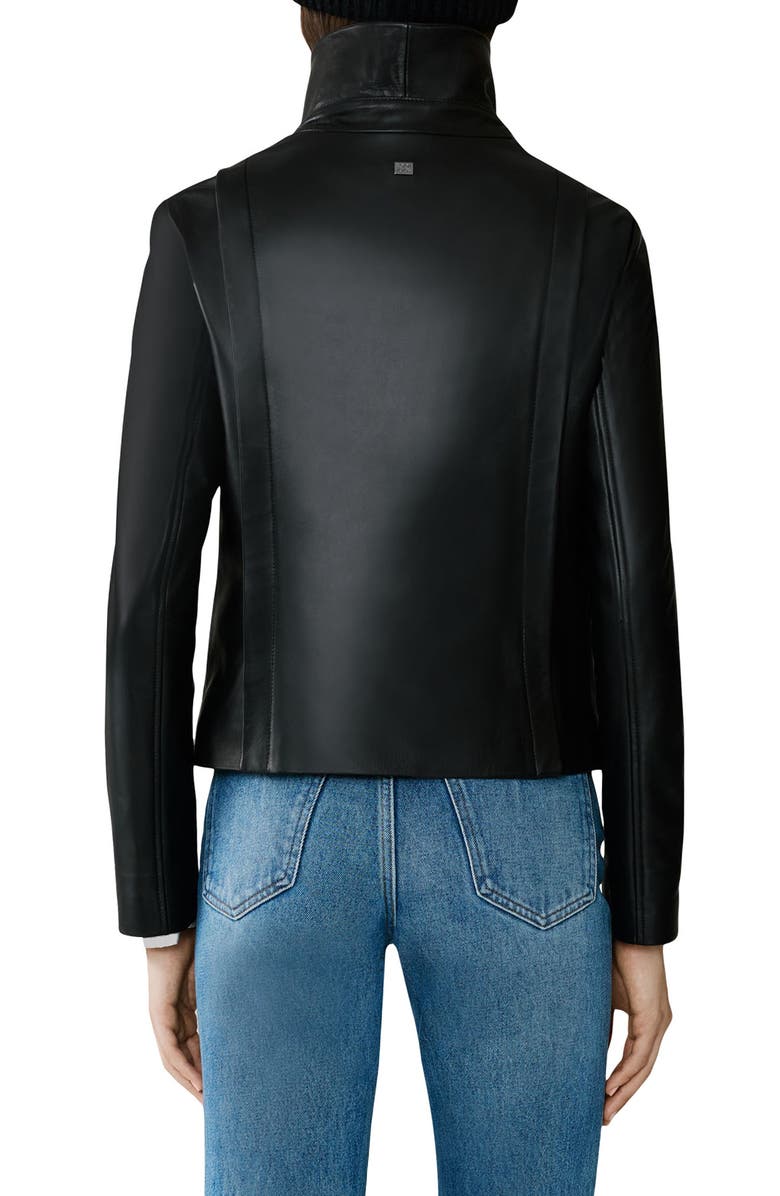 Soia & Kyo Paula Leather Jacket, Alternate, color, Black