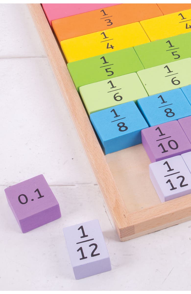 Bigjigs Toys Fractions Tray, Alternate, color, 