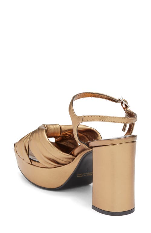Jeffrey Campbell Dalida Platform Sandal In Brown