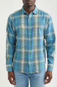 Tommy Bahama Palo Alto Plaid Cotton Button-Up Shirt