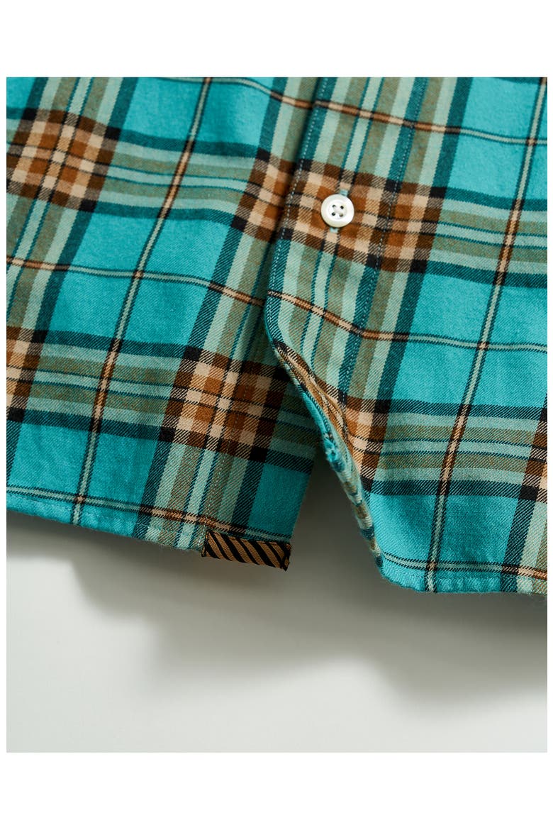 Tuscumbia Standard Fit Plaid Button-Up Shirt, Alternate, color, SLATE/ MULTI
