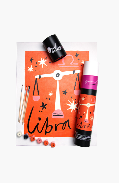 Special Edition Zodiac Libra Paint by Numbers Kit