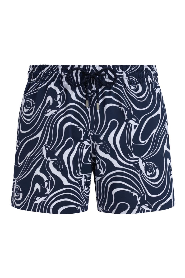 Men Stretch Short Swim Shorts Orcas, Main, color, navy