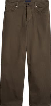 Stone Island Cotton Five-Pocket Straight Leg Pants