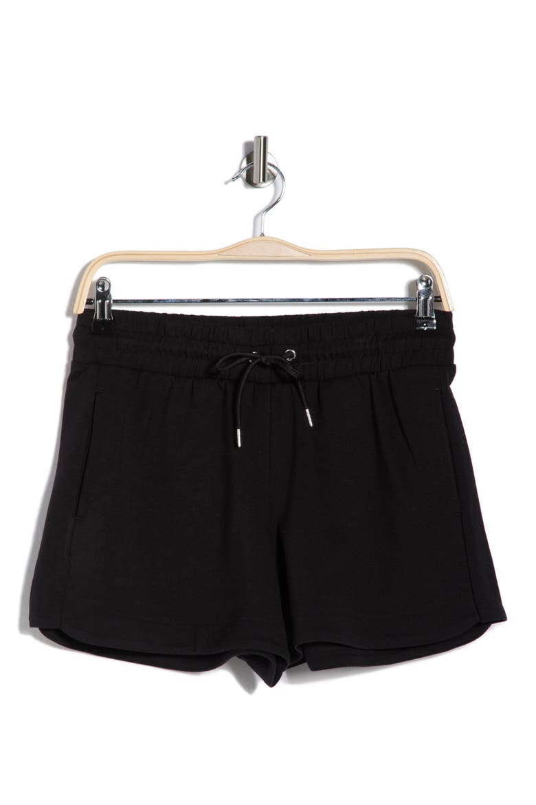 Monaco Scuba Shorts, Alternate, color, BLACK