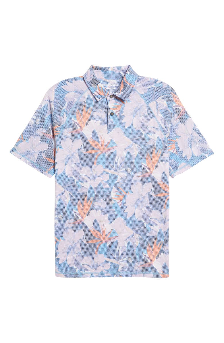 Tommy Bahama Rainforest Bay Floral Polo, Alternate, color, 