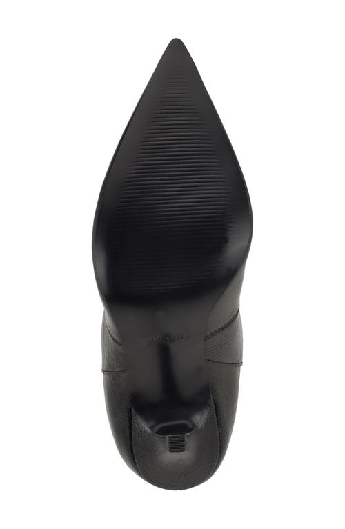 Nine West Grasy Western Boot In Black