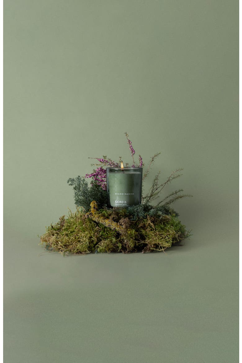 FJORD Scented Candle 65g, Alternate, color, Green