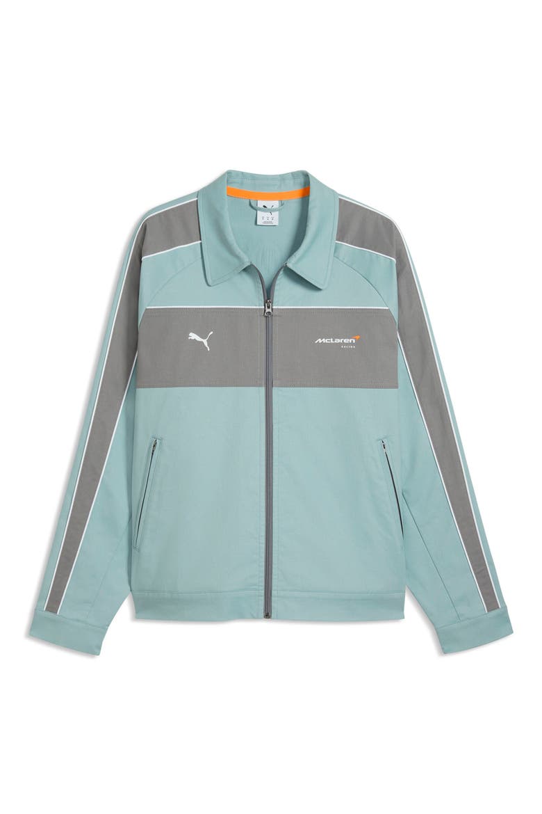 McLaren Racing Coach's Jacket, Alternate, color, SEAFOAM