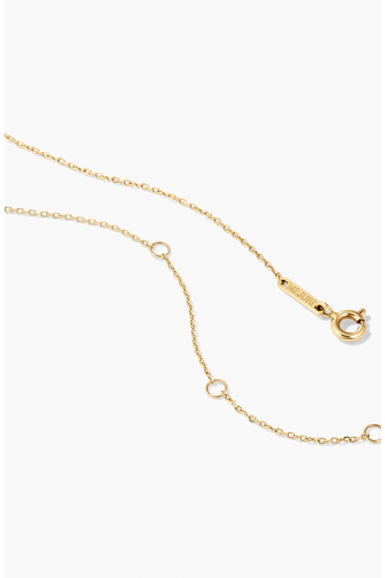 Fleurette Necklace, Alternate, color, Yellow Gold