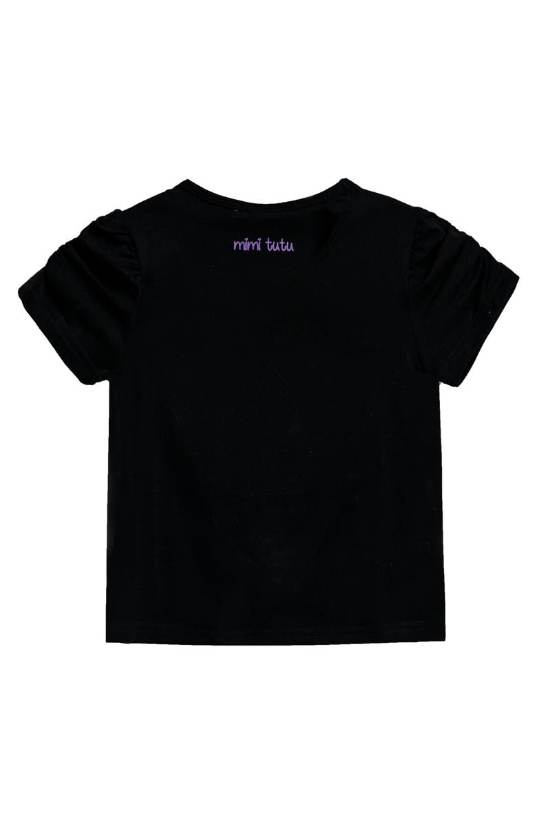 Mimi Tutu Puppy T-Shirt, Alternate, color, Black