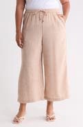 MAX STUDIO Crop Drawstring Pants