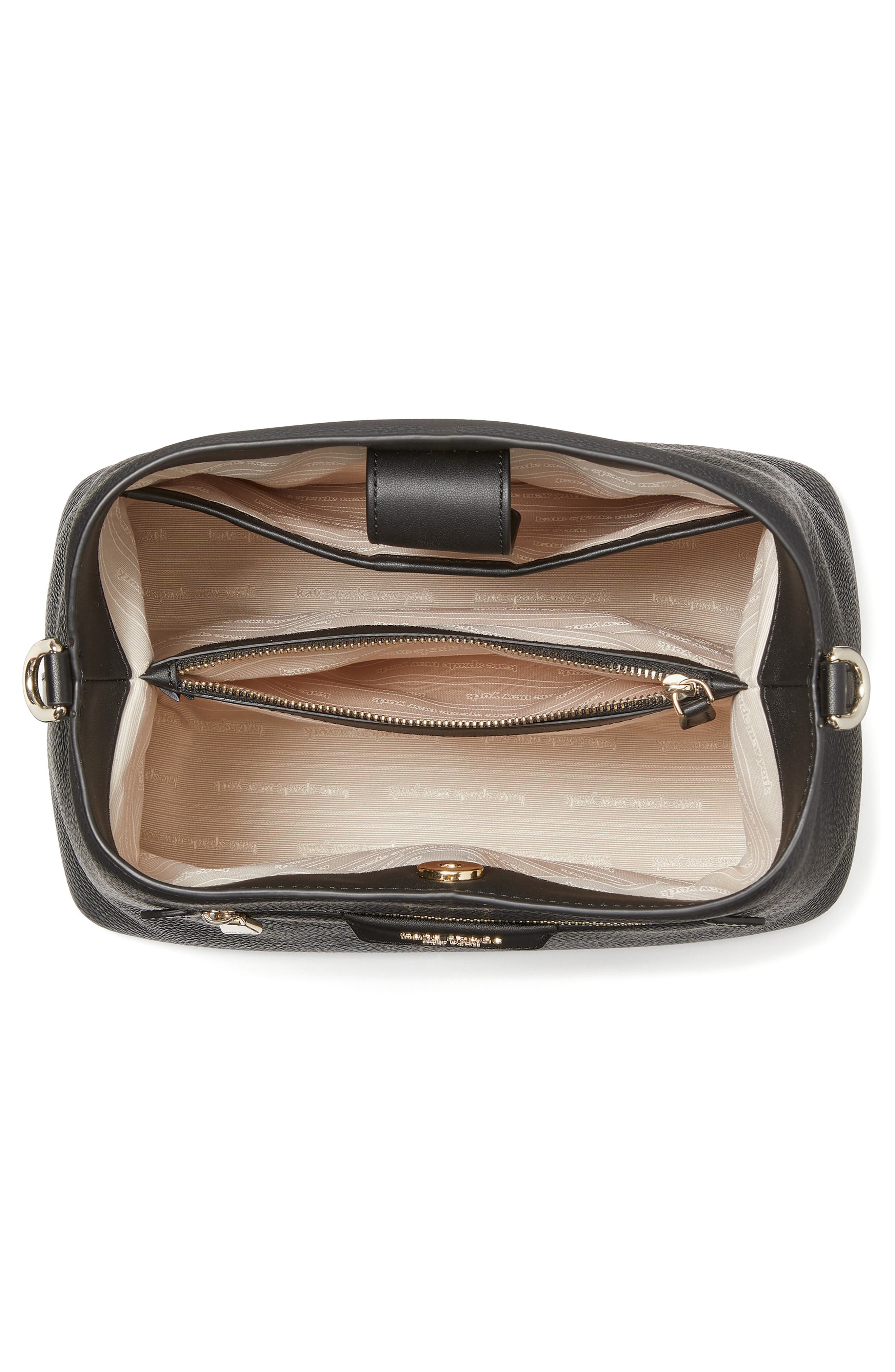 Kate Spade New York hudson pebble leather shoulder bag, Alternate, color, 