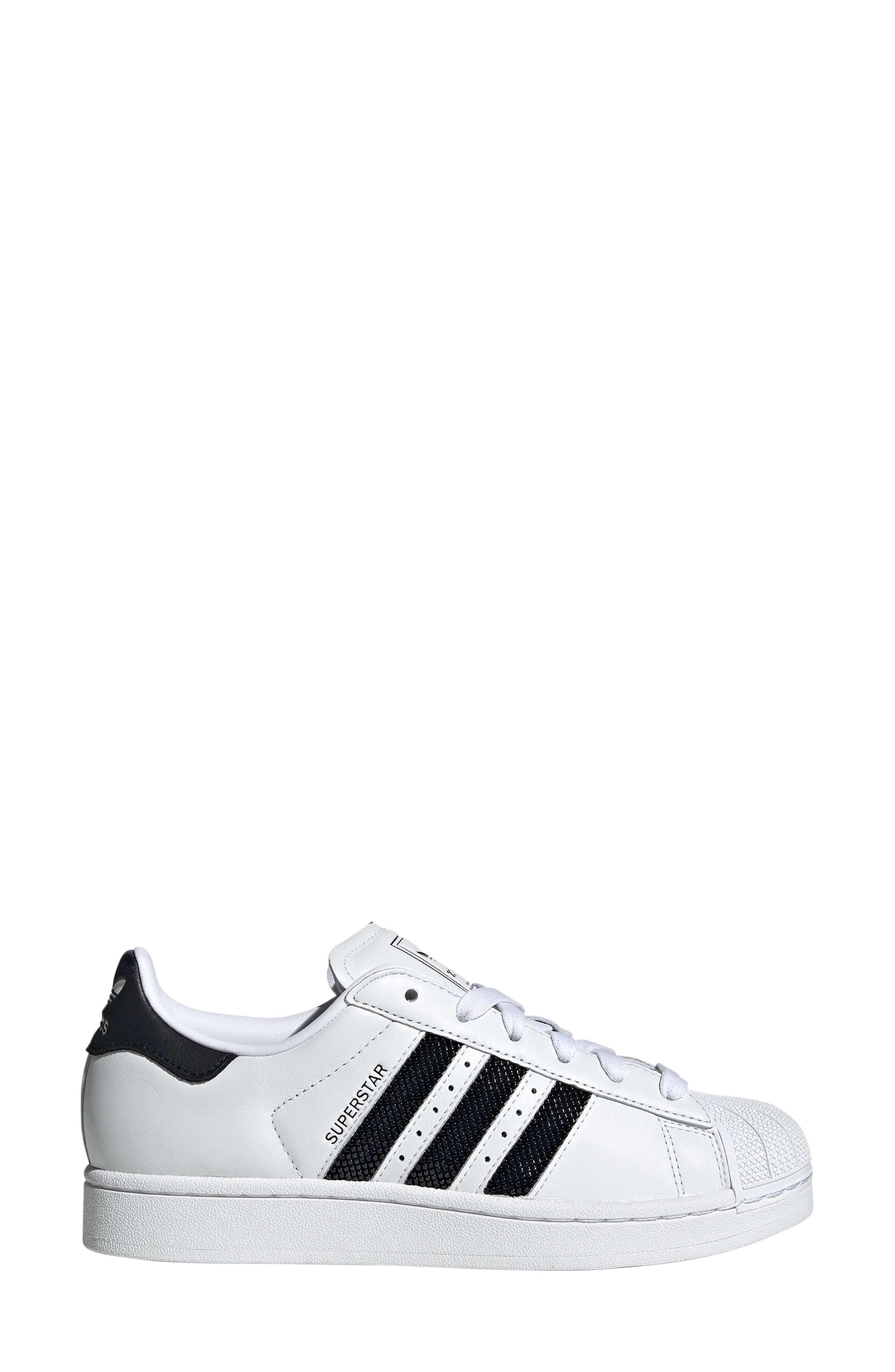 adidas Superstar II Sneaker, Alternate, color, White/ Black/ White