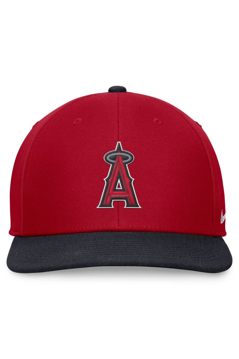 Men's Nike Red/Navy Los Angeles Angels Evergreen Two-Tone Snapback Hat, Alternate, color, Red