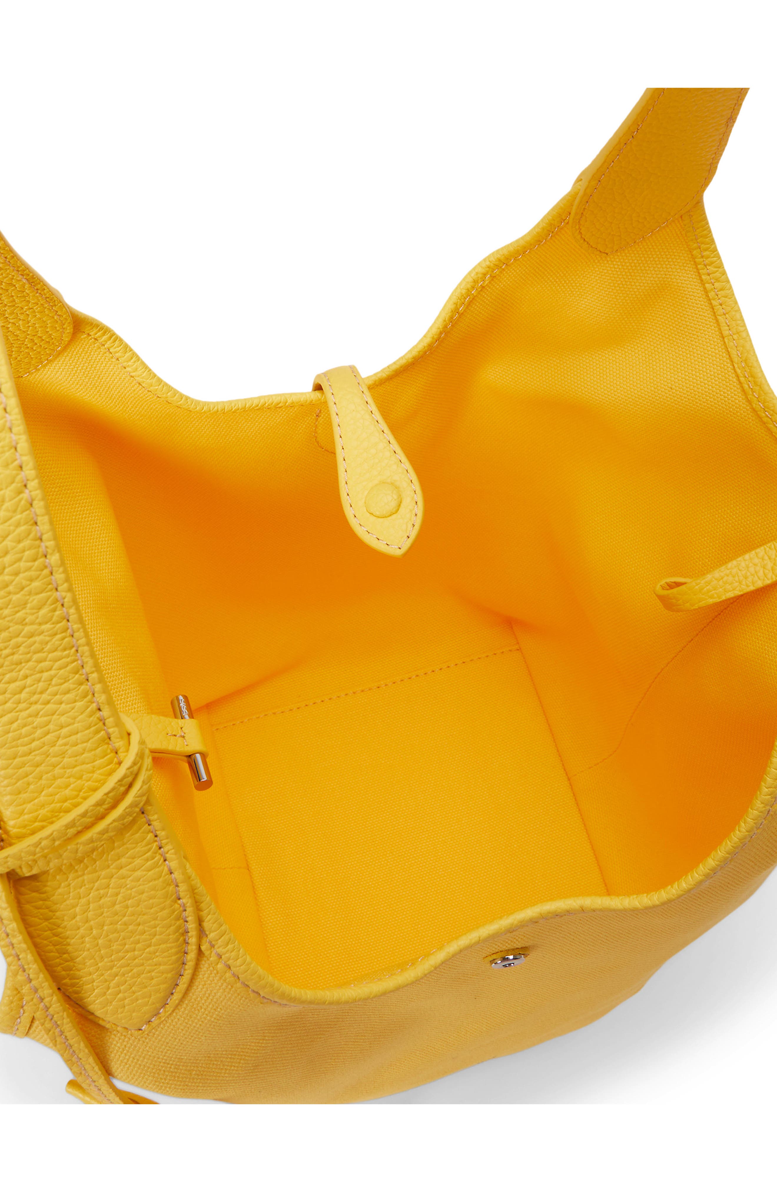 Medium Play Canvas Tote, Alternate, color, COLLEGIATE YELLOW