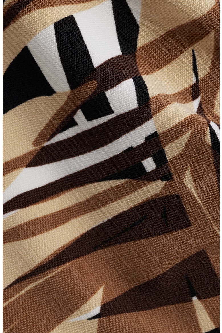 Print Side Tie Top, Alternate, color, ANNE BLACK MULTI