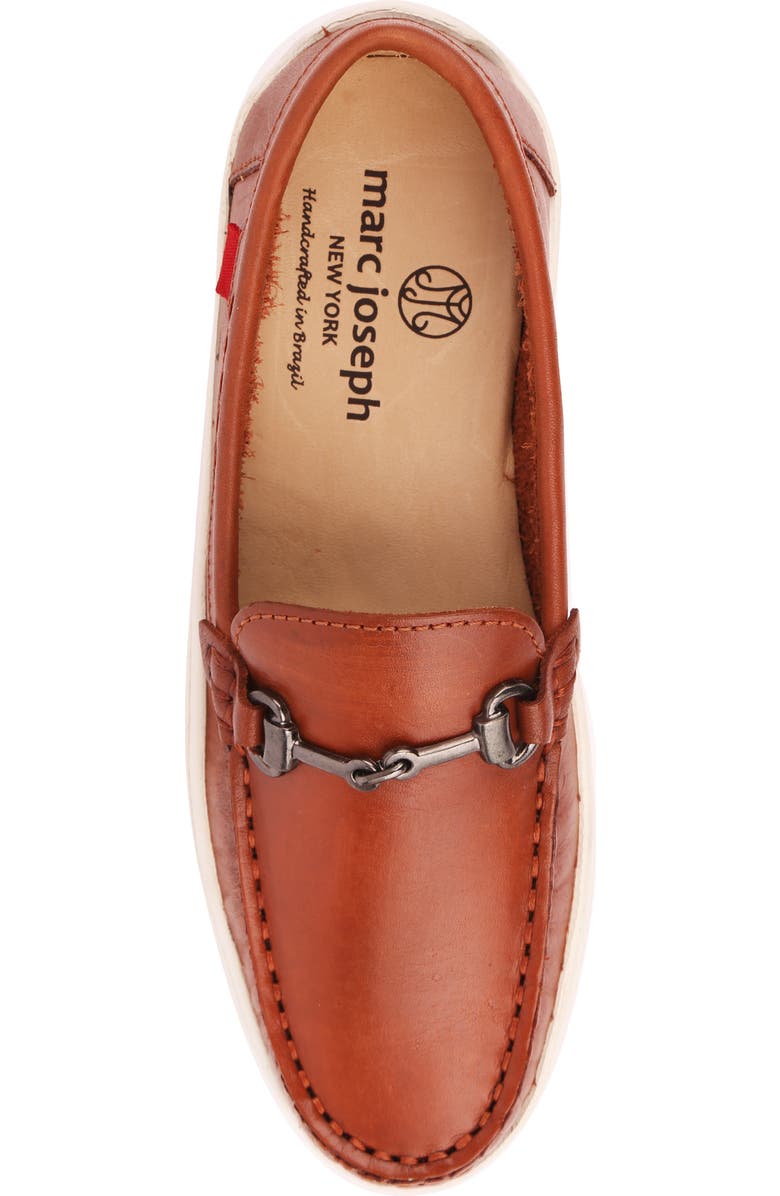 Marc Joseph New York Morton Street Driving Shoe, Alternate, color, Cognac Napa