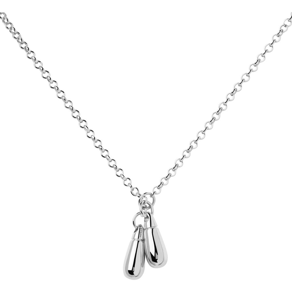 Pdpaola Tango Chain Necklace In Silver