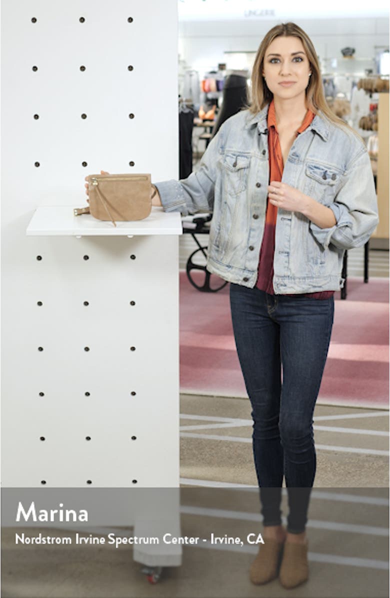 Saunter Leather Belt Bag, sales video thumbnail