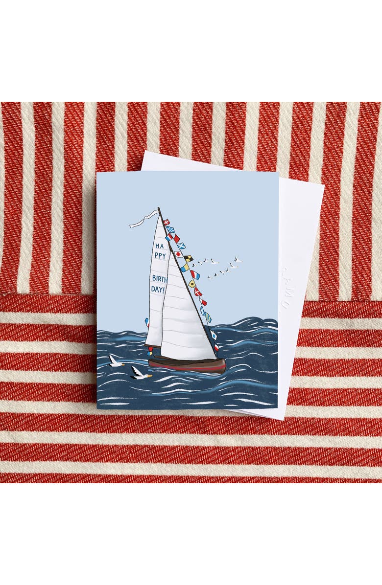Ramus & Co Nautical Birthday Greeting Card Pack Assorted Set, Alternate, color, Multi-Pack