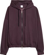 Eleventy Viscose & Cotton Blend Double Knit Hoodie