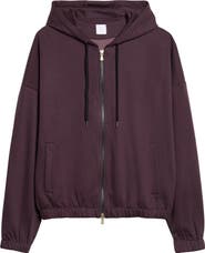 Eleventy Viscose & Cotton Blend Double Knit Hoodie