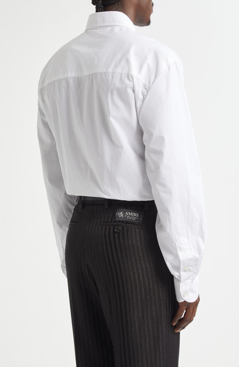 AMIRI Poplin Dress Shirt, Alternate, color, White