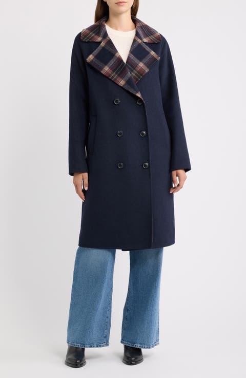Funnel Collar Coat