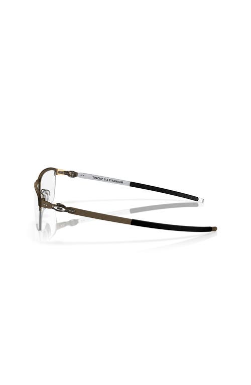 Oakley 53mm Square Optical Glasses In Black