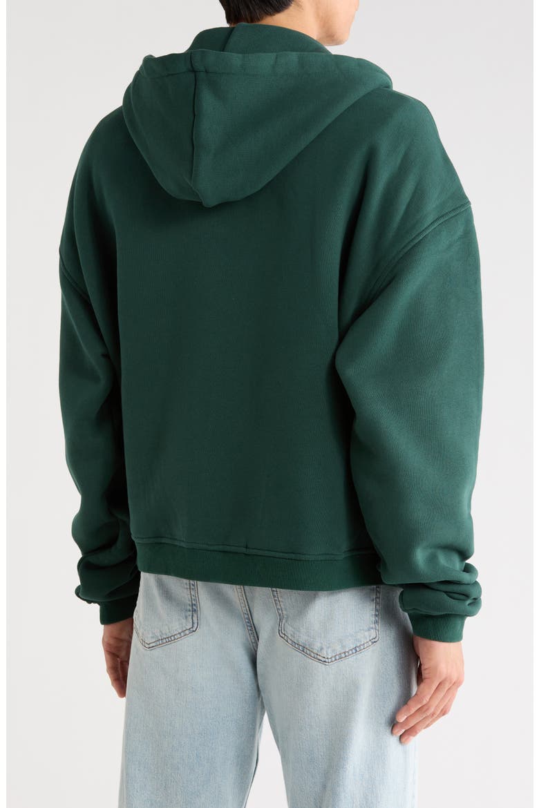 Star Full Zip Sweatshirt, Alternate, color, PINE