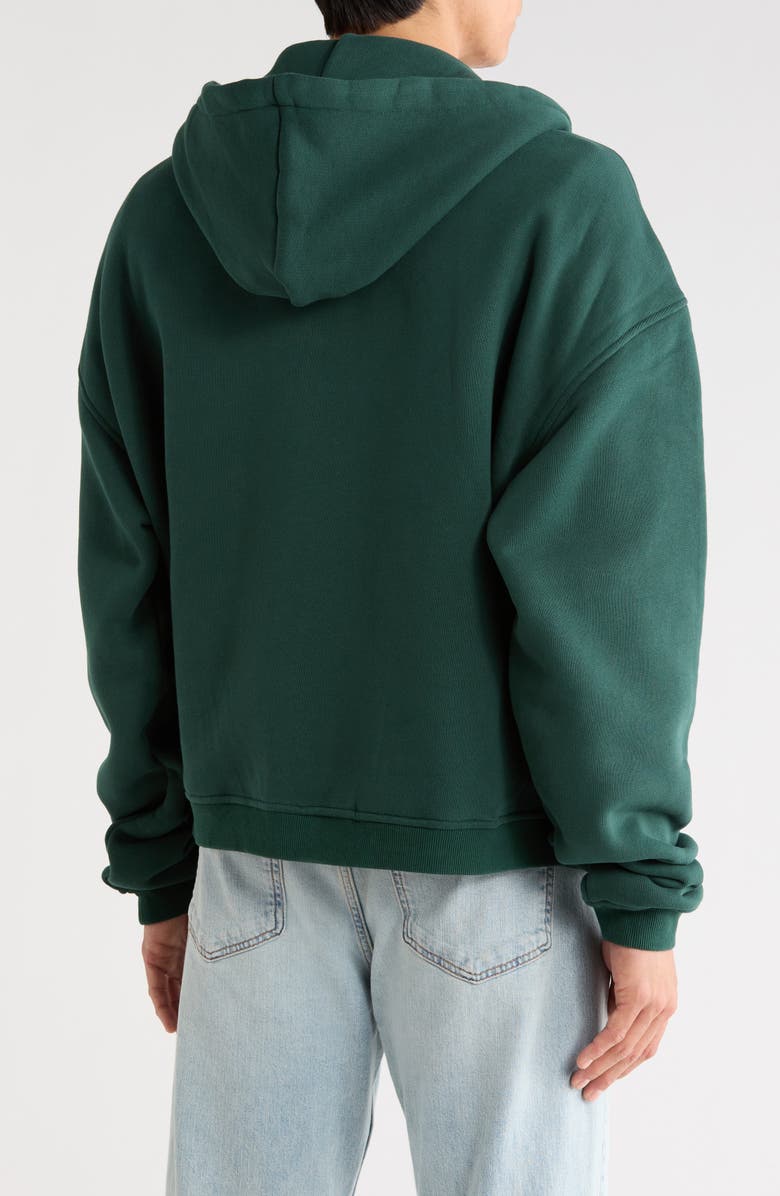 DIET STARTS MONDAY Star Full Zip Sweatshirt, Alternate, color, Pine