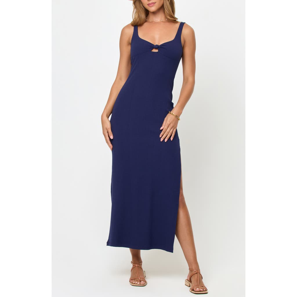 L*space Lspace Alexis Cover-up Midi Dress In Blue
