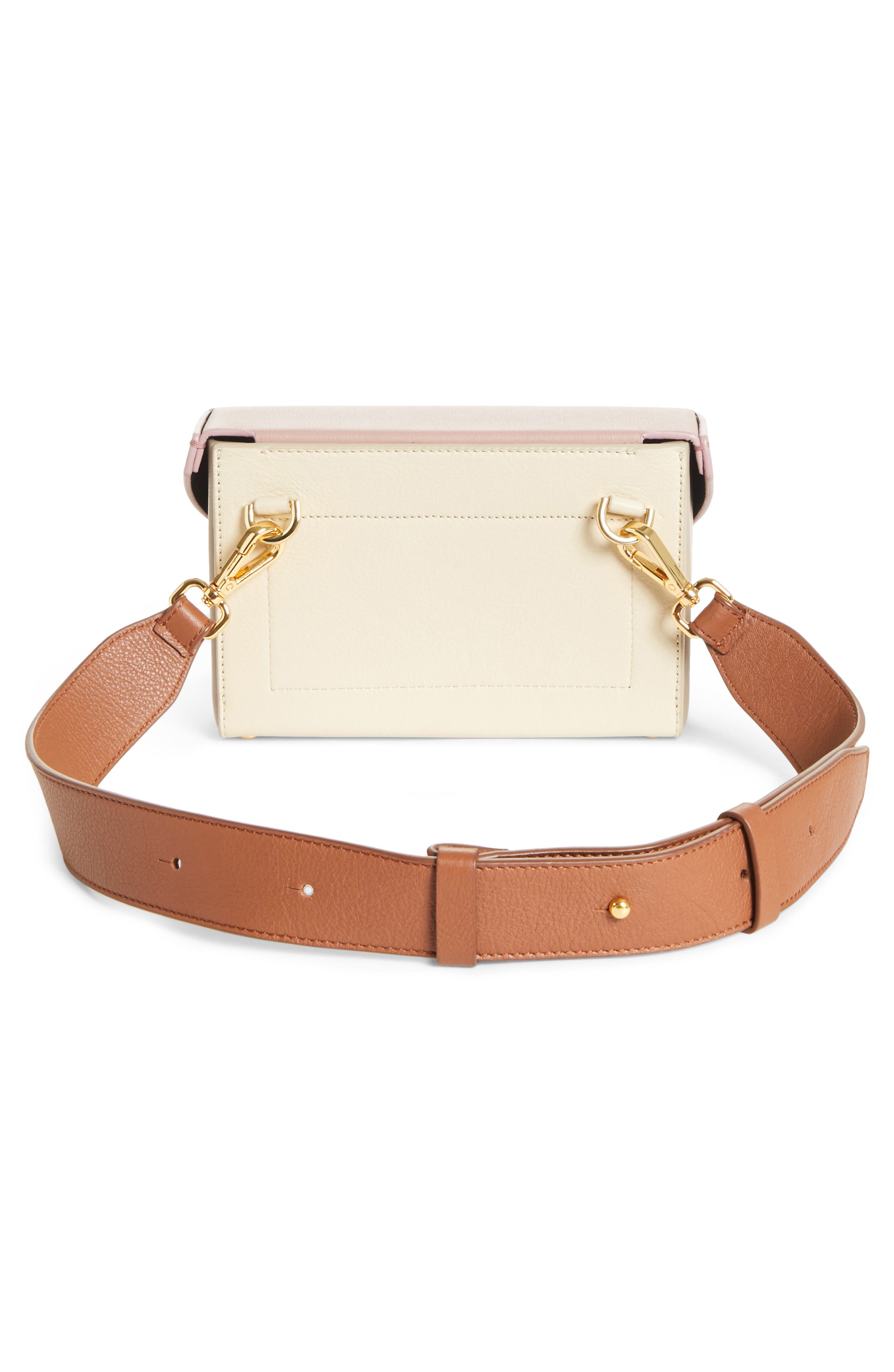 Lola Belt Bag, Alternate, color, BROWNROSE MARMO