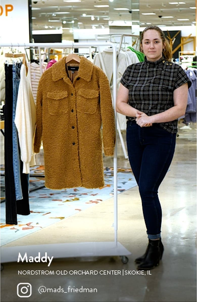 Kyliefilucca Long Teddy Coat, sales video thumbnail