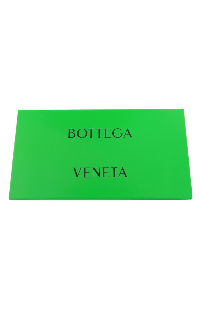 Bottega Veneta 49mm Rectangular Sunglasses, Alternate, color, Crystal Crystal Grey