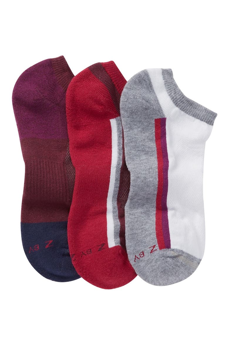 Low Cut Sport Socks - Pack of 3, Main, color, GREY WOLF HEATHER