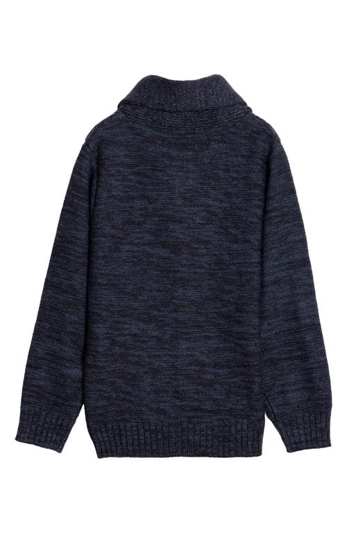 X-ray Xray Kids' Cable Knit Cardigan In Navy