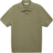 MANGO Ribbed Polo Sweater