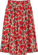 Seasalt Cornwall Mevagissey Organic Cotton Midi Skirt